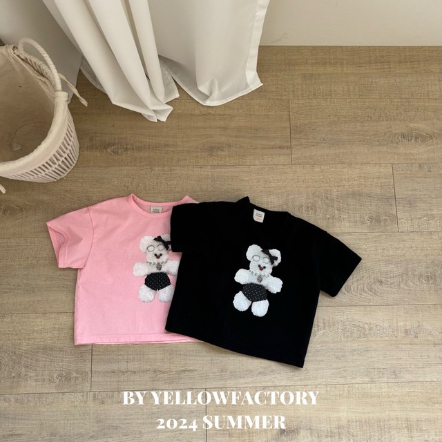 로하다미마켓::키즈 옐로우팩토리 인형티셔츠