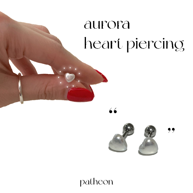 patheon::Aurora heart piercing