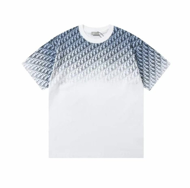 멜로우밤밤::[수입 프리미엄] 디올 블루 그라데이션 티셔츠