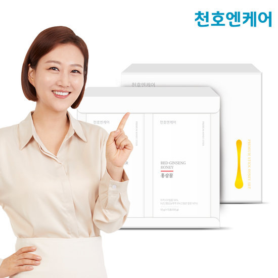 comdbstn::[효도세트] 천호엔케어 국내산 천연 벌꿀 허니스틱 선물세트답례품 150g 3박스