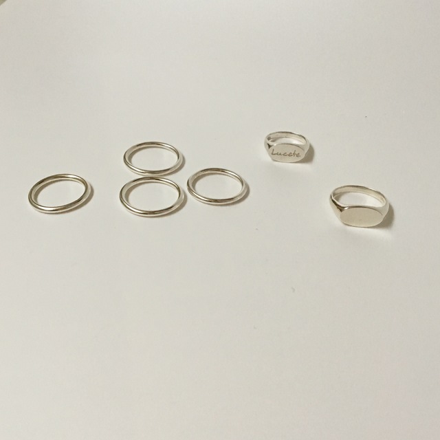 민자반지 / 루케테반지 / 기본링 / 애끼링 / 각인반지 / 은반지 / 실버반지 / silver925 / 우정링 / 민자링 / 반지