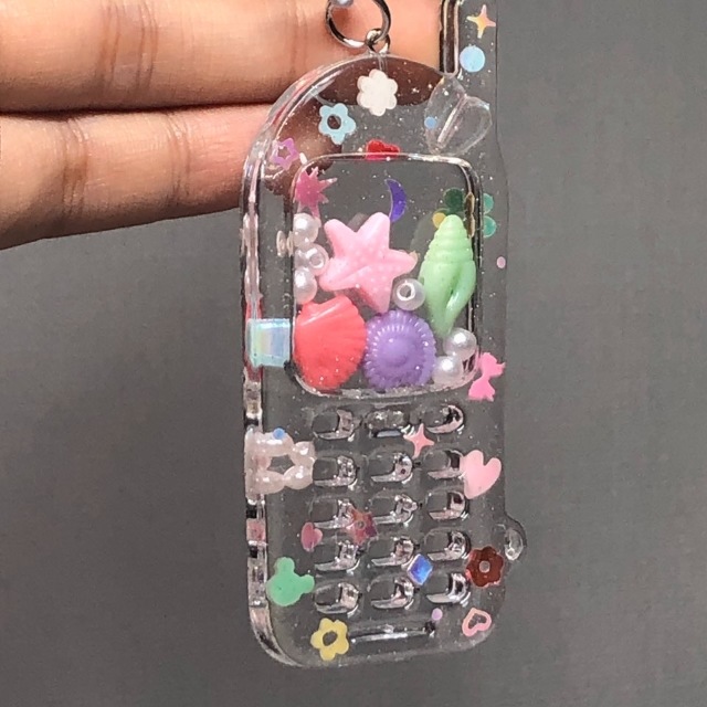 cellphone shaker keyring