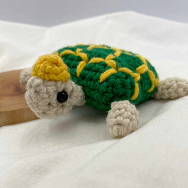 토끼와 거북이 에어팟 뜨개 케이스 