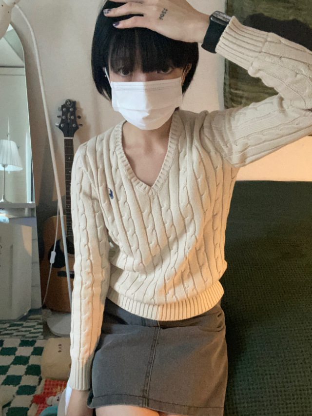 윤재 x POLO 니트 프로모션