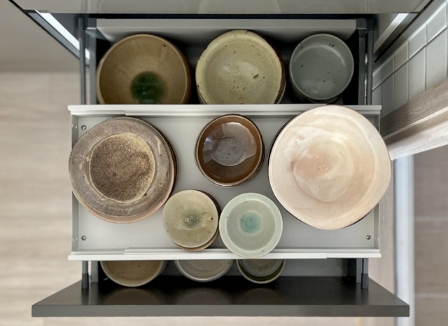 폴딩 슬라이딩 서랍정리대 