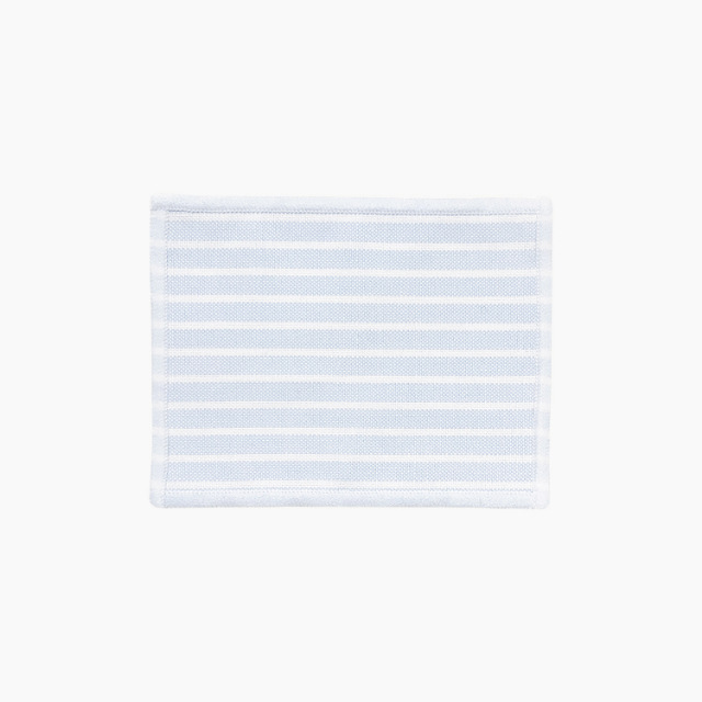 Tea Coaster, Baby Blue Stripe