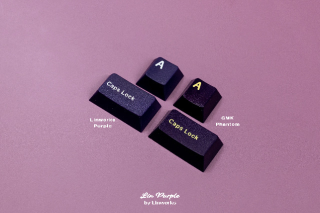 Linworks LinPurPle 키캡(각인 흰색) 예약판매