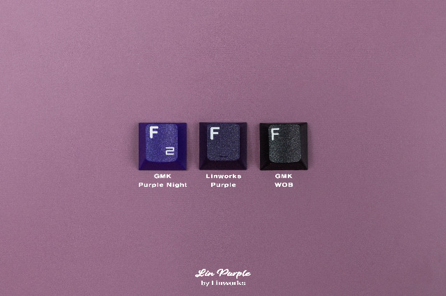 Linworks LinPurPle 키캡(각인 흰색) 예약판매