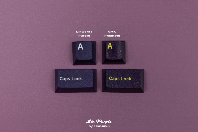 Linworks LinPurPle 키캡(각인 흰색) 예약판매