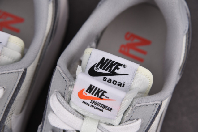 [NEW TOP V2][230~310] Nike X Sacai LD Waffle Wolf Gray (Summit White) - 나이키 사카이 LD 와플 울프그레이 (서밋 화이트) / BV0073-100