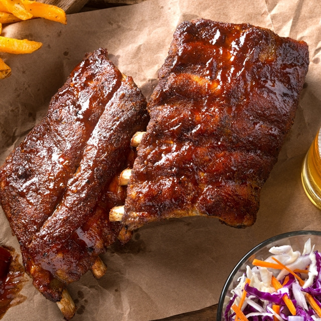 등갈비 2채+ 1채를 더 총 3채(2kg내외)