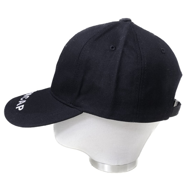 [새상품] VENDETTA 블랙 레터링 볼캡