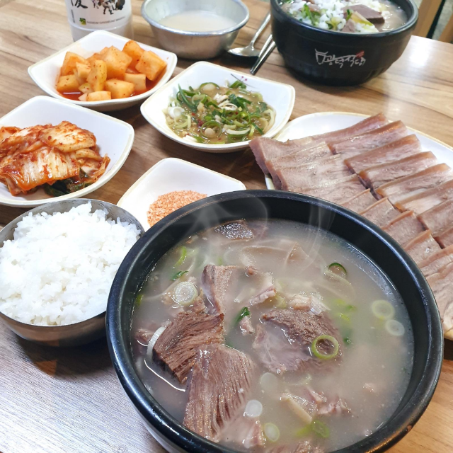 강릉맛집 광덕식당 소머리국밥 택배