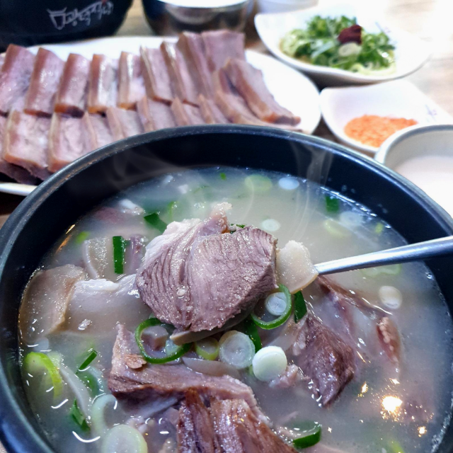 강릉맛집 광덕식당 소머리국밥 택배
