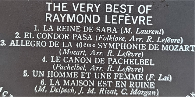  THE VERY BEST OF RAYMOND LEFEVRE 