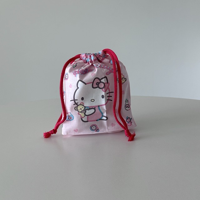 키티 주머니 파우치2set