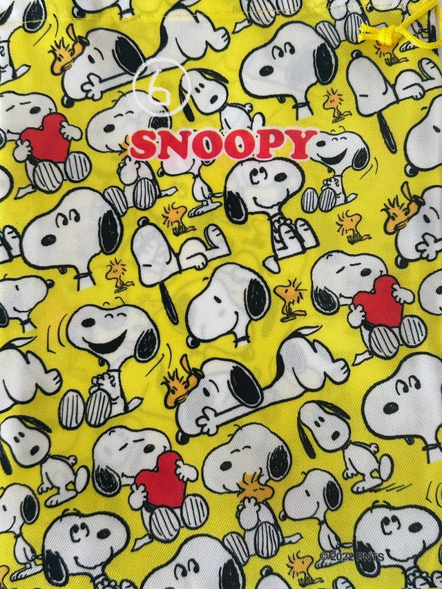 스누피 조리개 파우치