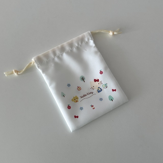 키티 복주머니 파우치