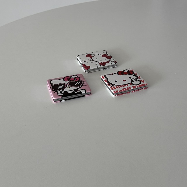 키티 포켓 거울