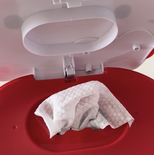 키티 원터치 물티슈 케이스