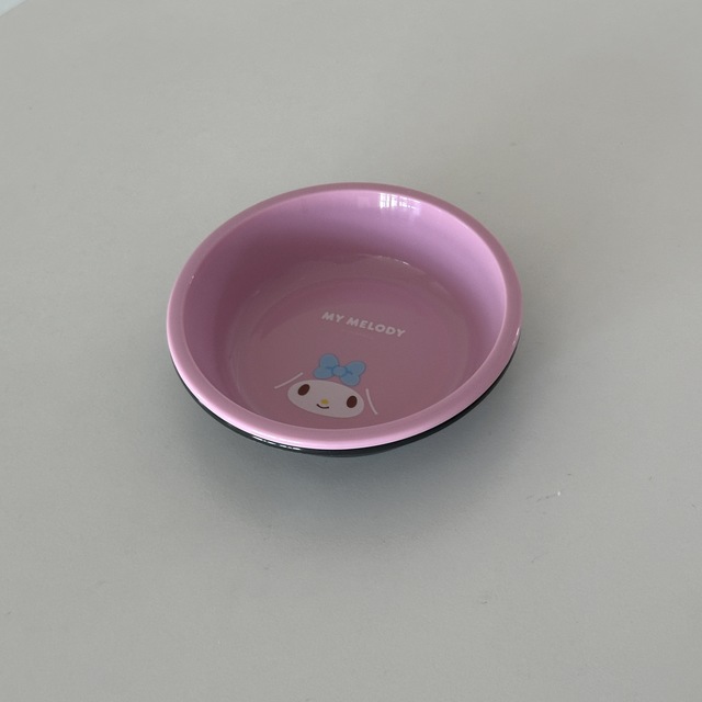 마이멜로디 쿠로미 4p 그릇