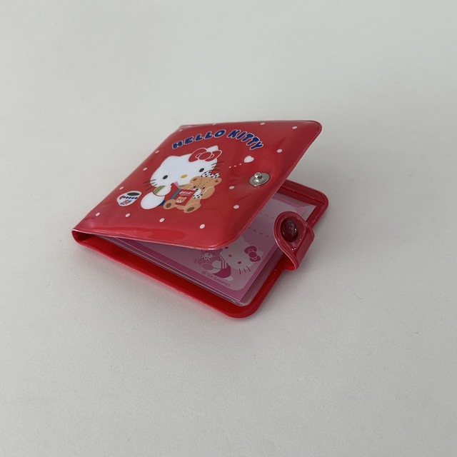 키티 레트로 감성 pvc반지갑