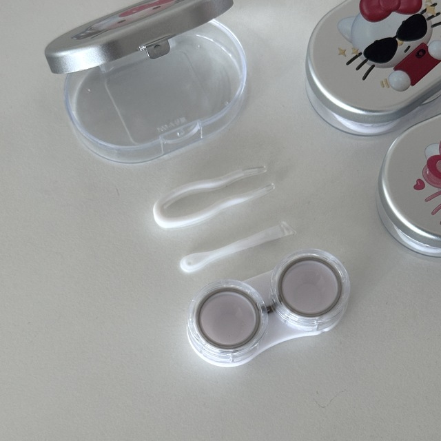 키티 렌즈&다용도 케이스