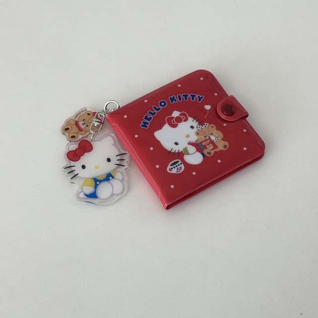 키티 레트로 감성 pvc반지갑