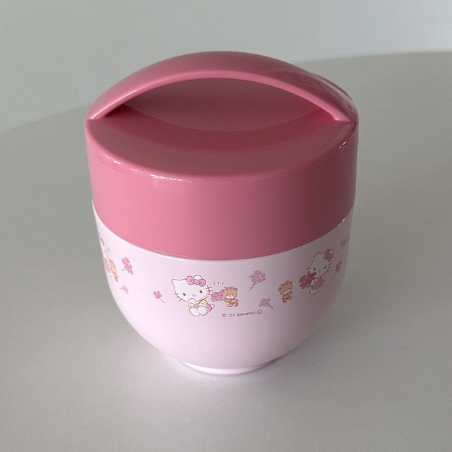 키티 핸들 보온 도시락(540ml)