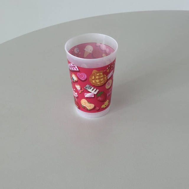 키티 50th 롱롱 컵