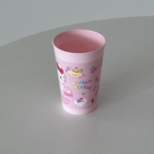 키티 50th 롱롱 컵