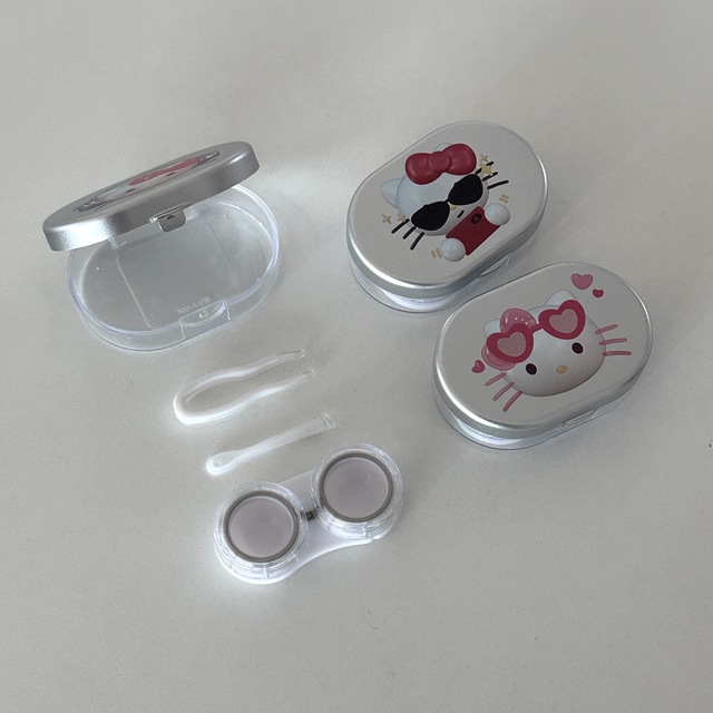 키티 렌즈&다용도 케이스