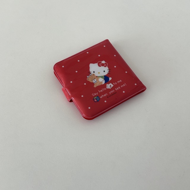 키티 레트로 감성 pvc반지갑