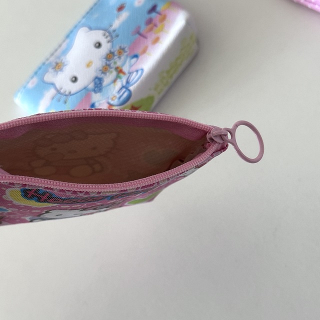 키티 고전 키링파우치