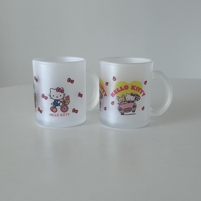 키티 고전 아이스 머그컵