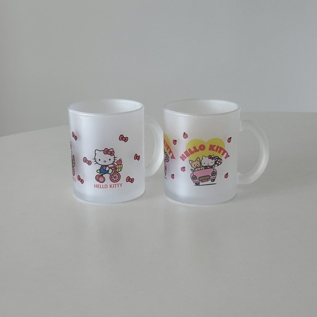 키티 고전 아이스 머그컵