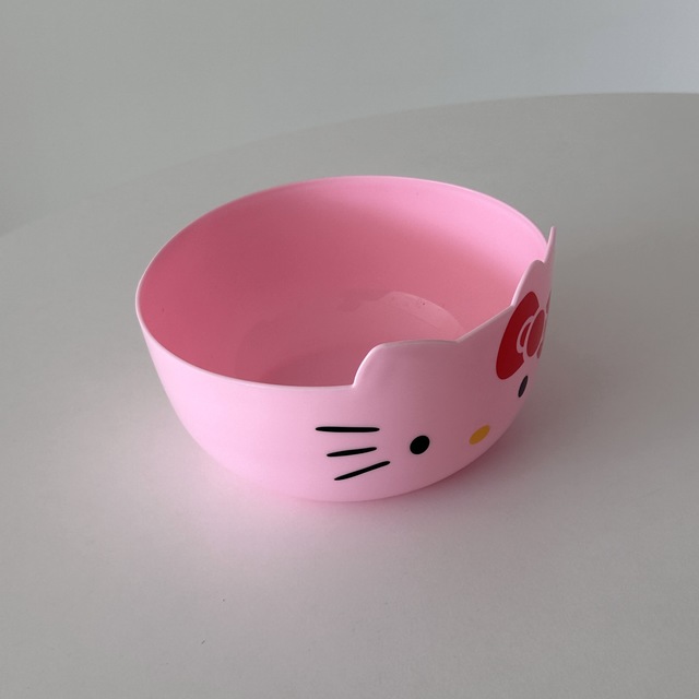 키티 야채 채반(핑크)