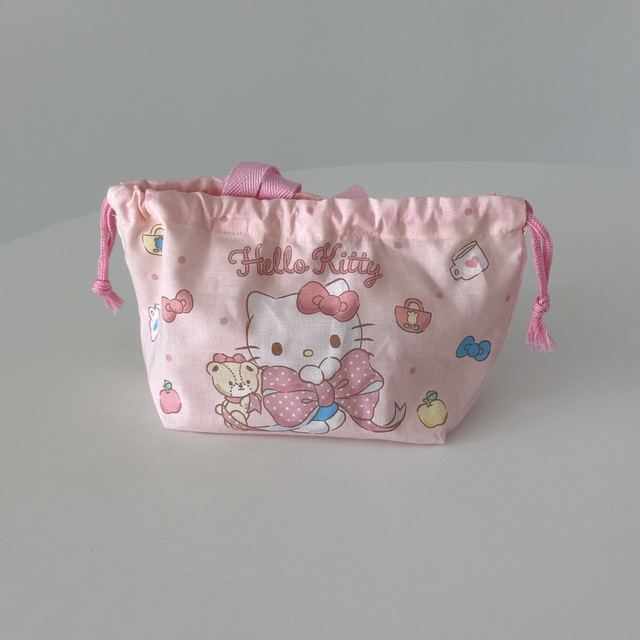 키티 리본 주머니 