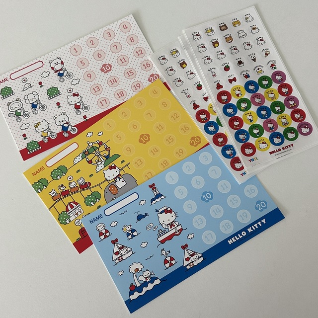 키티 칭찬스티커set