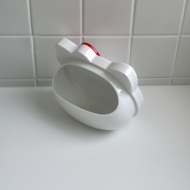 키티 수납바구니 탁상 미러(*미세스크래치상품)