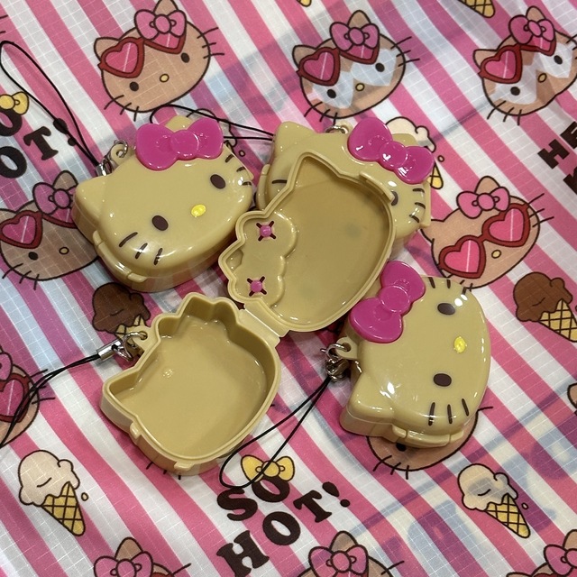 키티 태닝 보관 키링