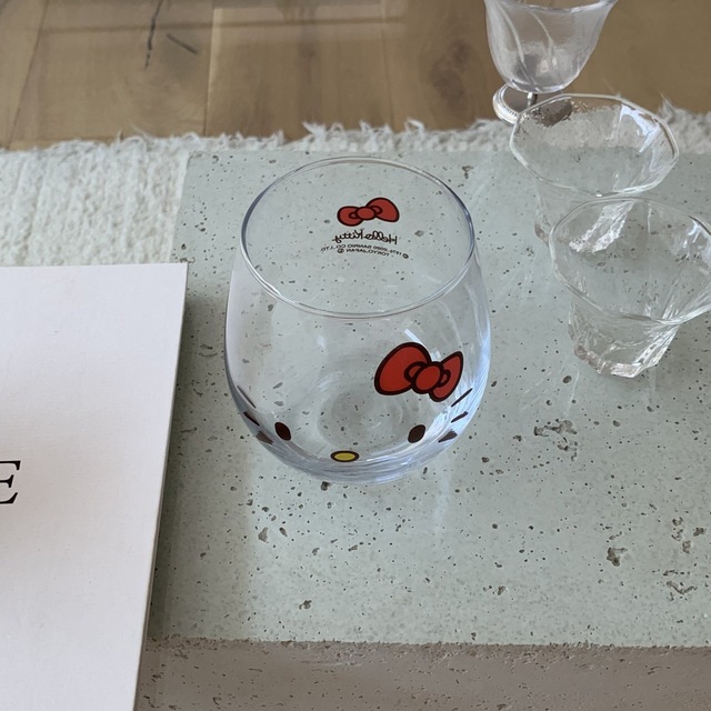 키티 동그리 컵(350ml)