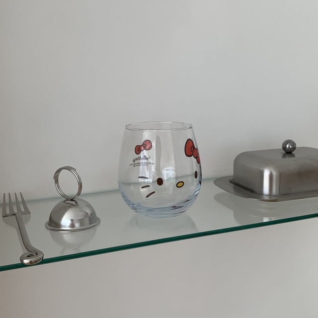 키티 동그리 컵(350ml)