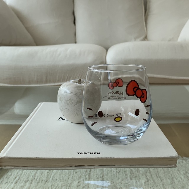 키티 동그리 컵(350ml)