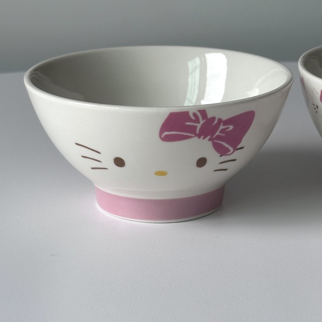 키티 스트로베리 공기 대접 set