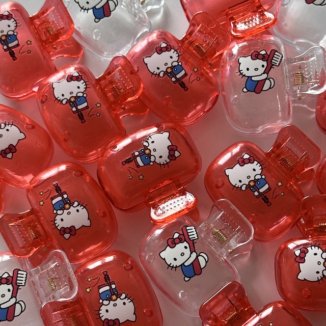 키티 집게형 칫솔캡(*리오더2차배송,2주이상소요예정)