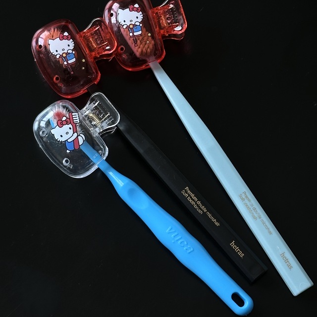 키티 집게형 칫솔캡(*리오더2차배송,2주이상소요예정)