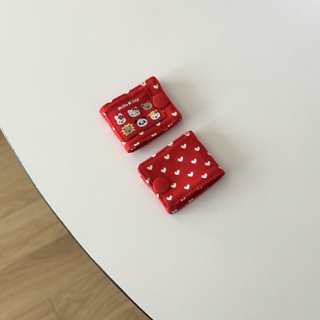 키티 고전 패턴 홀더 