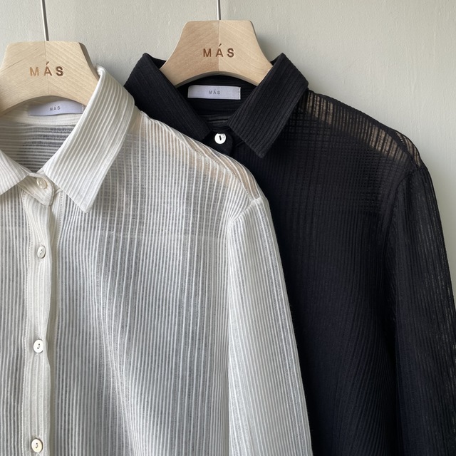 📍(공구)이네스 시스루 셔츠