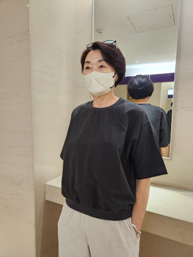 린넨 라운드반팔